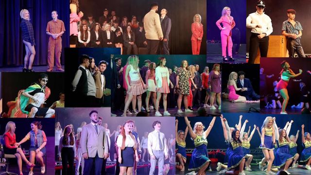 A collage of scenes from the show